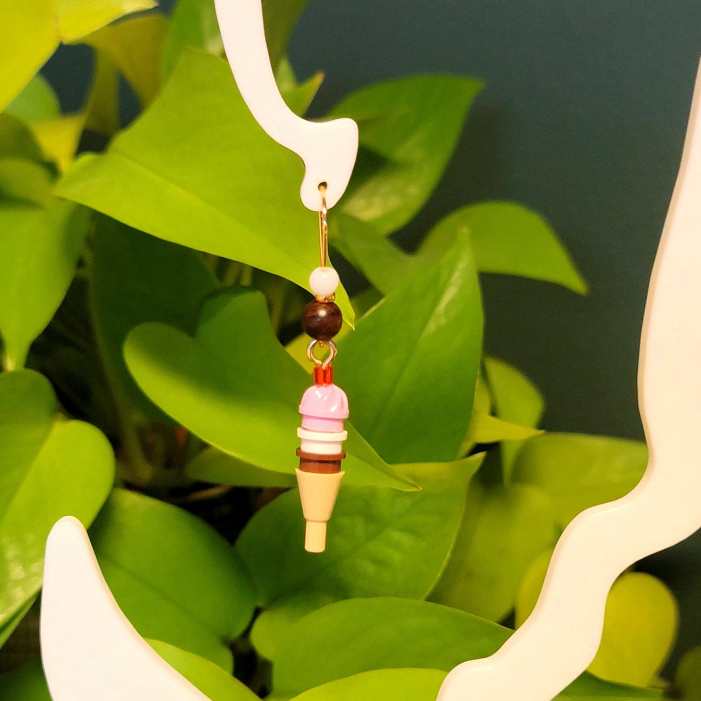 Soft Serve Brick Earrings