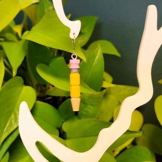 Pencil Brick Earrings
