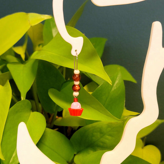 Shortcakes Brick Earrings