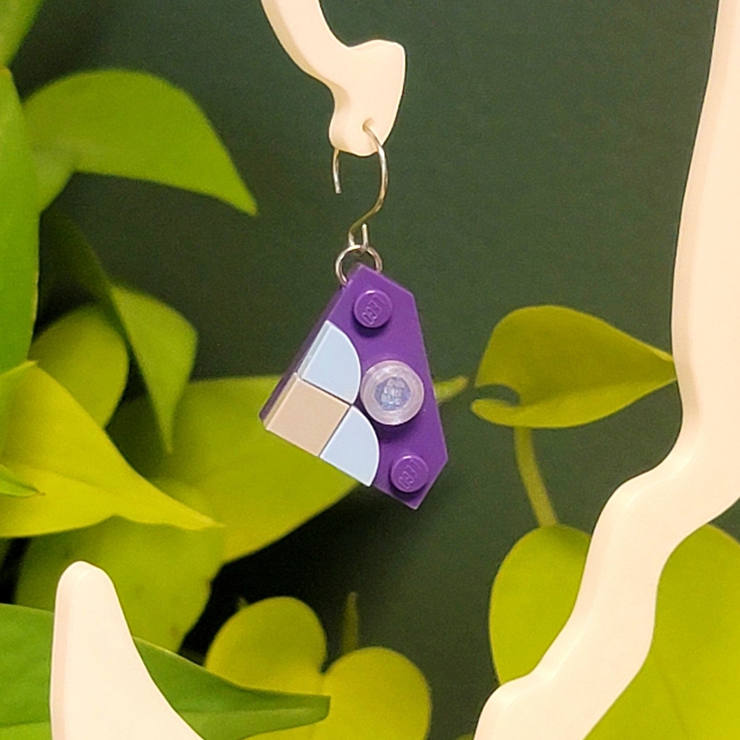 Mid-Mod Brick Earrings