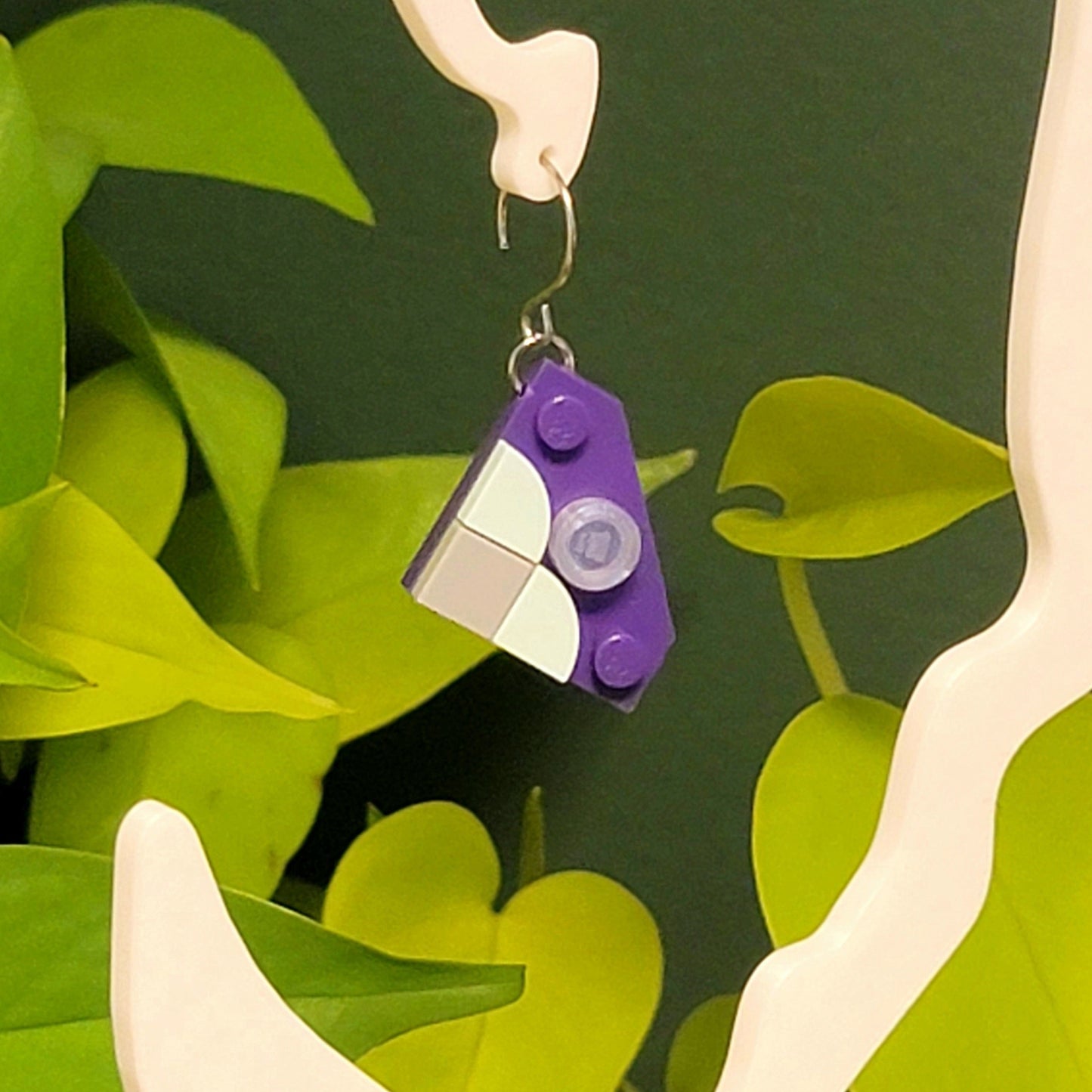 Mid-Mod Brick Earrings