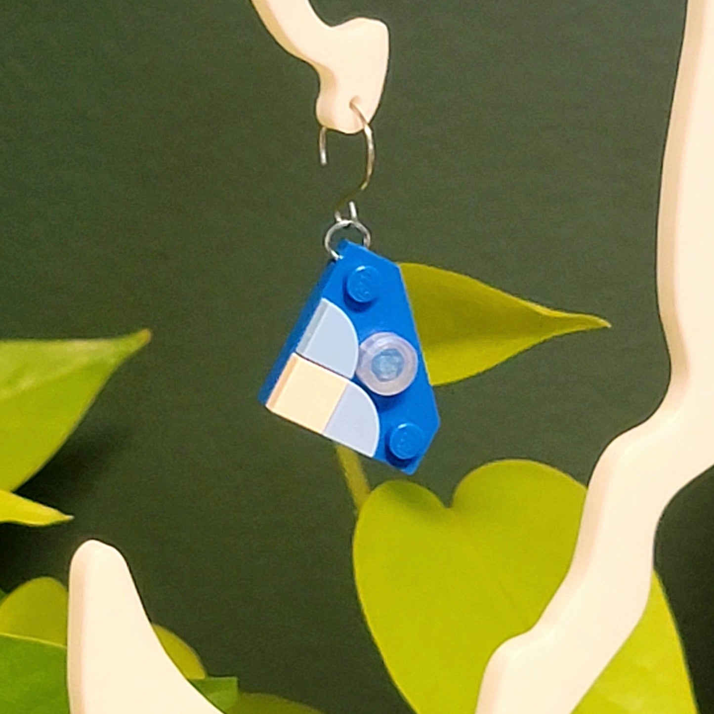 Mid-Mod Brick Earrings