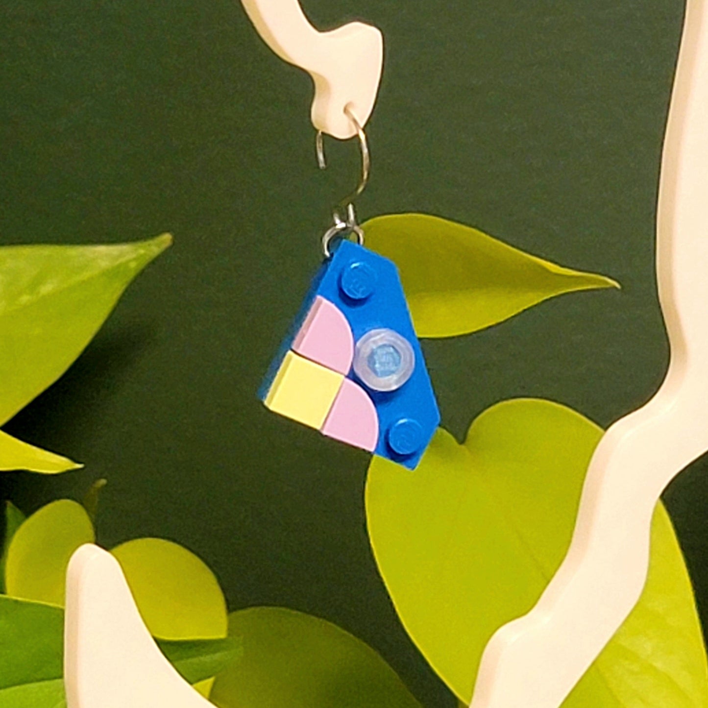 Mid-Mod Brick Earrings